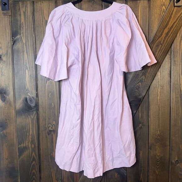 Tuckernuck Pomander Place Orchid Pink Finley Flutter Sleeve Dress - Picture 3 of 5